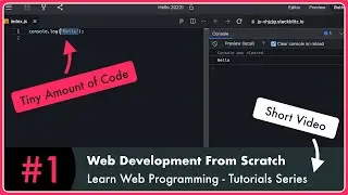 First Line of Code (WebDev Basics #1)
