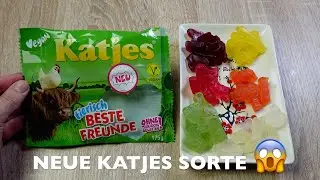 Katjes tierisch beste Freunde 😱 Die neue vegane Katjes Sorte bei mir im Test, wie schmecken sie ?