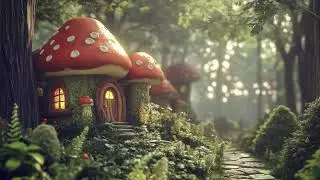 Soft Instrumental Background Music and Peaceful Forest Atmosphere for Unwinding & Productivity
