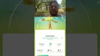 Shiny Carnivine From the Go++! #pokemongo #pokemon #shiny