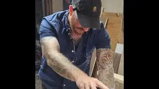 WOODWORKING | Finishing up the walnut wrapped bed !!
