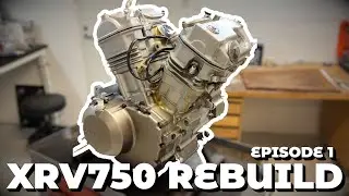 EP1 Engine - Honda XRV 750 project (turn on subtitles for more info)