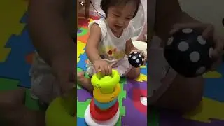stacking ring toys and colors name #kidsvideo  #kidstoys