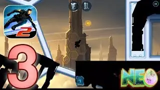 Vector 2: Gameplay Walkthrough Part 3 - The Hard Floor 3! (iOS, Android)