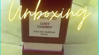 Unboxing Tom Ford Lost Cherry Eau de Parfum..check detail in the description