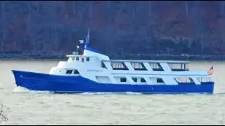 🛳️AFFINITY Passenger Boat Cruising the Waterway in New York City🛳️