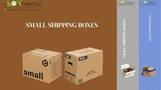 Small Shipping Boxes | Durable & Custom Packaging by My Box Printing