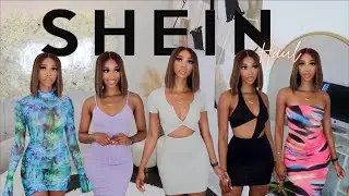 НАЗАД В ШКОЛУ: ПРИМЕРКА - ПЛАТЬЯ SHEIN ДО 10 ДОЛЛАРОВ || Олучи М.