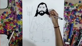 Machindranath drawing #drawing #youtubevideo #video #viral