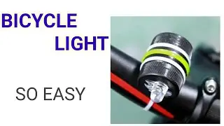 HOW TO MAKE BICYCLE HEADLIGHT