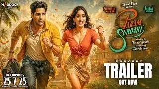 Param Sundari - Concept Trailer | Sidharth Malhotra | Janhvi Kapoor | Maddock Films | Dinesh Vijan