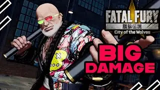 Mr.Big damage is ridiculous in Fatal Fury: City of the Wolves