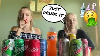 BLINDFOLDED SODA CHALLENGE