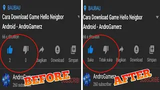 Tutorial Menyembunyikan Jumlah Like Dan Dislike Pada Video Kita - AndroGamerz