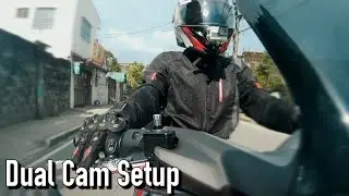 Gearhouse Chin Mount Strap | Side Mirror Mount | Dual Angle | ActionDirector | Yamaha NMax 155