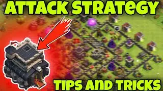 Attrack strategy for 9th Base #clashofclans