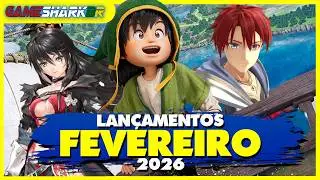OS RPGs QUE SER&Atilde;O DESTAQUE EM FEVEREIRO DE 2026! LAN&Ccedil;AMENTOS DO M&Ecirc;S