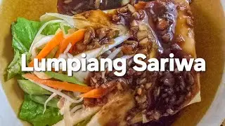 How to make Lumpiang Sariwa & Sauce | Sweet, Crunchy & Healthy | CookingVlog8 | TripleLifeAdventures