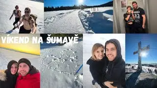 VÍKEND VLOG ~ VRCHOL PLECHÝ, HORSKÁ KVILDA, VLČÍ VÝBĚH 🏔️❄️🌲