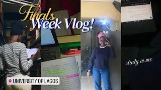 study vlog 📝|| surviving 400 level, balancing busy uni days, reading for exams, unilag vlog