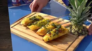 BBQ recept: Fireball Pineapple