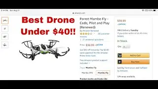 Parrot Mambo: A Fantastic Drone Under $40!