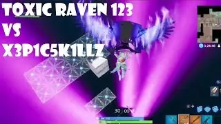 TOXIC RAVEN 123 vs x3P1C5K1LLZ (1VS1, Fortnite) S10,2