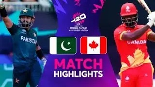 Pakistan VS Canada | T20 World Cup2024 highlights
