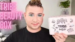 TRIBE BEAUTY BOX AUGUST SUBSCRIPTION UNBOXING, REVIEW AND DEMO | Brett Guy Glam