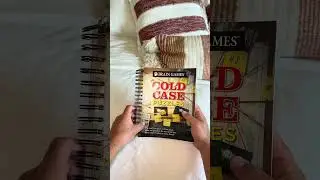 Cold Case Brain Games Puzzle Book (product link in description)