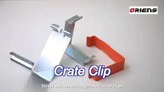 Oem Custom Sheet Metal Stamping 65Mn Steel Crate Clip For Wooden Crate