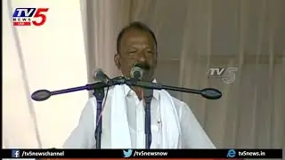 PCC Chief Raghuveera Reddy President Speech at Congress Public Meeting | Tirupati | TV5 News