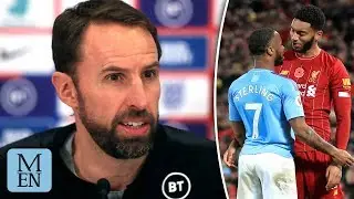 Gareth Southgate speaks out on Sterling/Gomez clash
