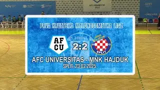 UMN_TV  1HMNL_AFCU - MNK Hajduk (Sažetak)