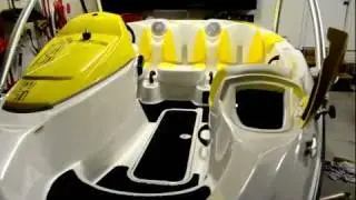 SeaDoo Speedster 150 Hydro Turf Install and Cooler Drain Problem and Fix
