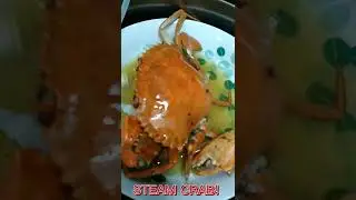 STEAM CRAB #shorts #steamcrab #freshcrab #crab #seafood #shortvideo