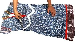 Best RE Use Idea From Old Kurti # Transformation Idea From Old Kurti # Simple Sewing idea