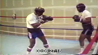 Earnie Shavers training and interview 1979