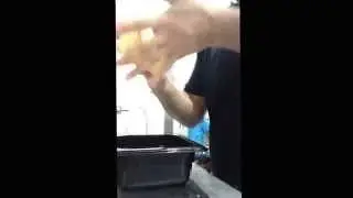 Technique on how to separate the slices of cheese