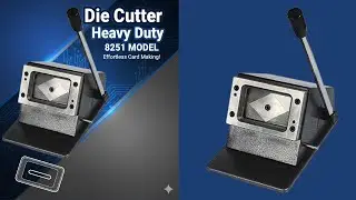 Heavy Duty Die Cutter Machine Review | Automatic Die Cutting | Model 8251