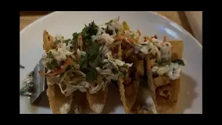 Steak and Mashed Potatoes, Wonton Tacos, Beef Nachos at APPLEBEES.  Jameson on the  Rocks