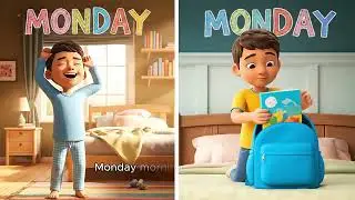 Days of the Week Song | KidsCore Sing & Dance