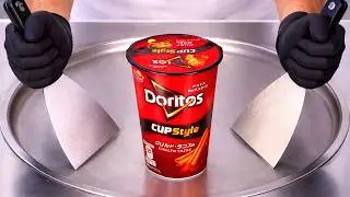 Doritos Cup Style Grilled Tacos - Ice Cream Rolls | Satisfying Visual ASMR