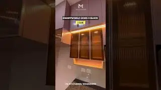 Smartworld Gems O-Block 2.5 BHK | Modular Kitchen & Interior Manufacturer | MoyalsInterior