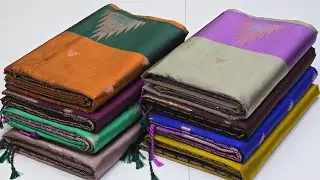 Temple Border Semi Silk Sarees || Budget French || Door Delivery Available || Gift Sarees