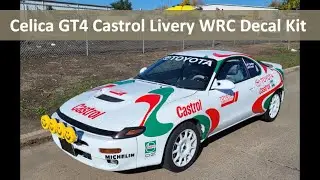Celica GT4 Castrol Livery WRC Decal Kit