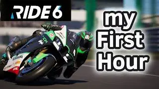 Мой первый час за рулём Ride 6 (без редактирования)