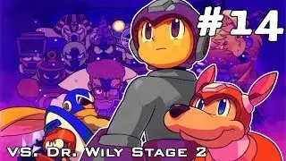 Mega Man 4 - Part 14: ShadowRock VS Dr. Wily Stage 2! [Played By Hero Azure]紺