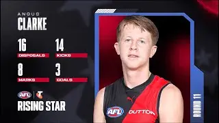 Round 11 Telstra AFL Rising Star nominee: Angus Clarke