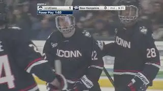 UNH Men's Hockey vs UCONN Highlights 11-21-2025